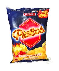 Piattos SPICY Cheese 85gr Jack & Jill